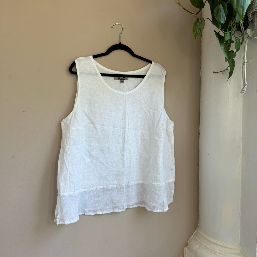 Flax Linen Tank Top